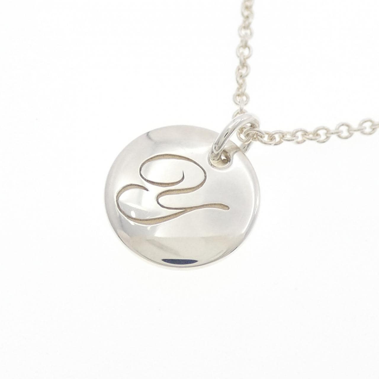 ティファニー ノーツ レター ネックレス