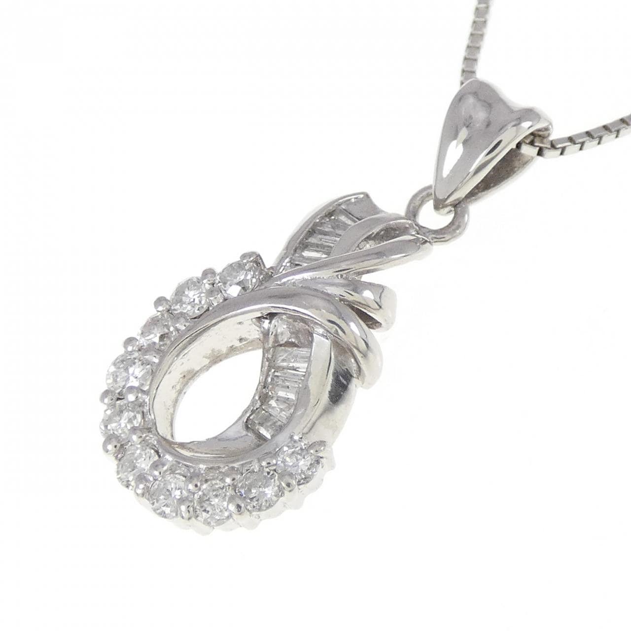 PT ダイヤモンド ネックレス 0.41CT