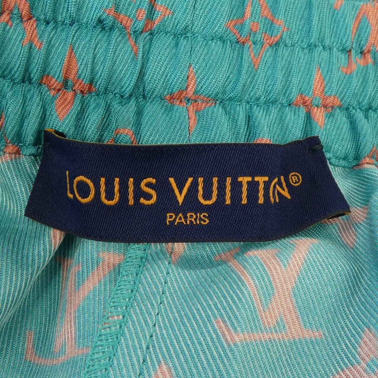 ルイヴィトン LOUIS VUITTON モノグラムシルクショーツ HTP06WUPP ショートパンツ