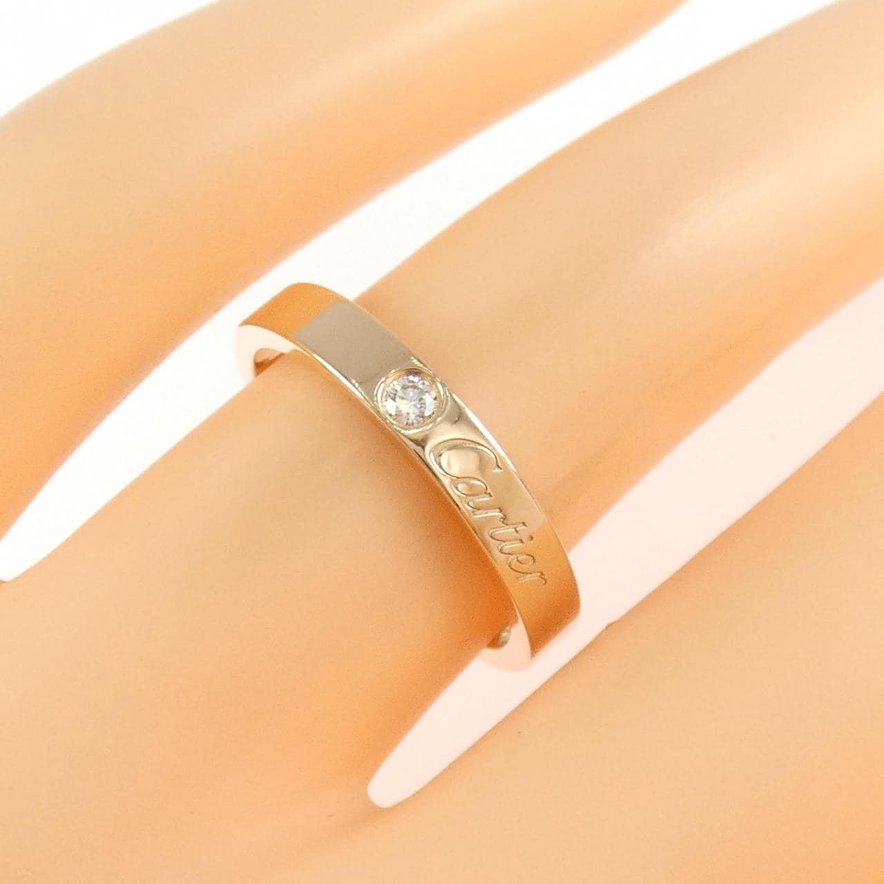 カルティエ ウェディング 1P リング