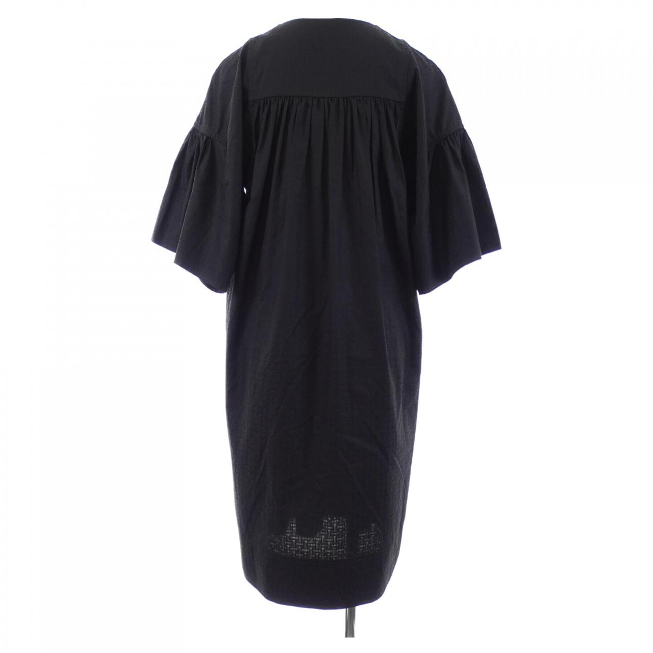 エルメス HERMES ボヘミアンショートドレス ガーゼモザイク 5E0570DB ワンピース