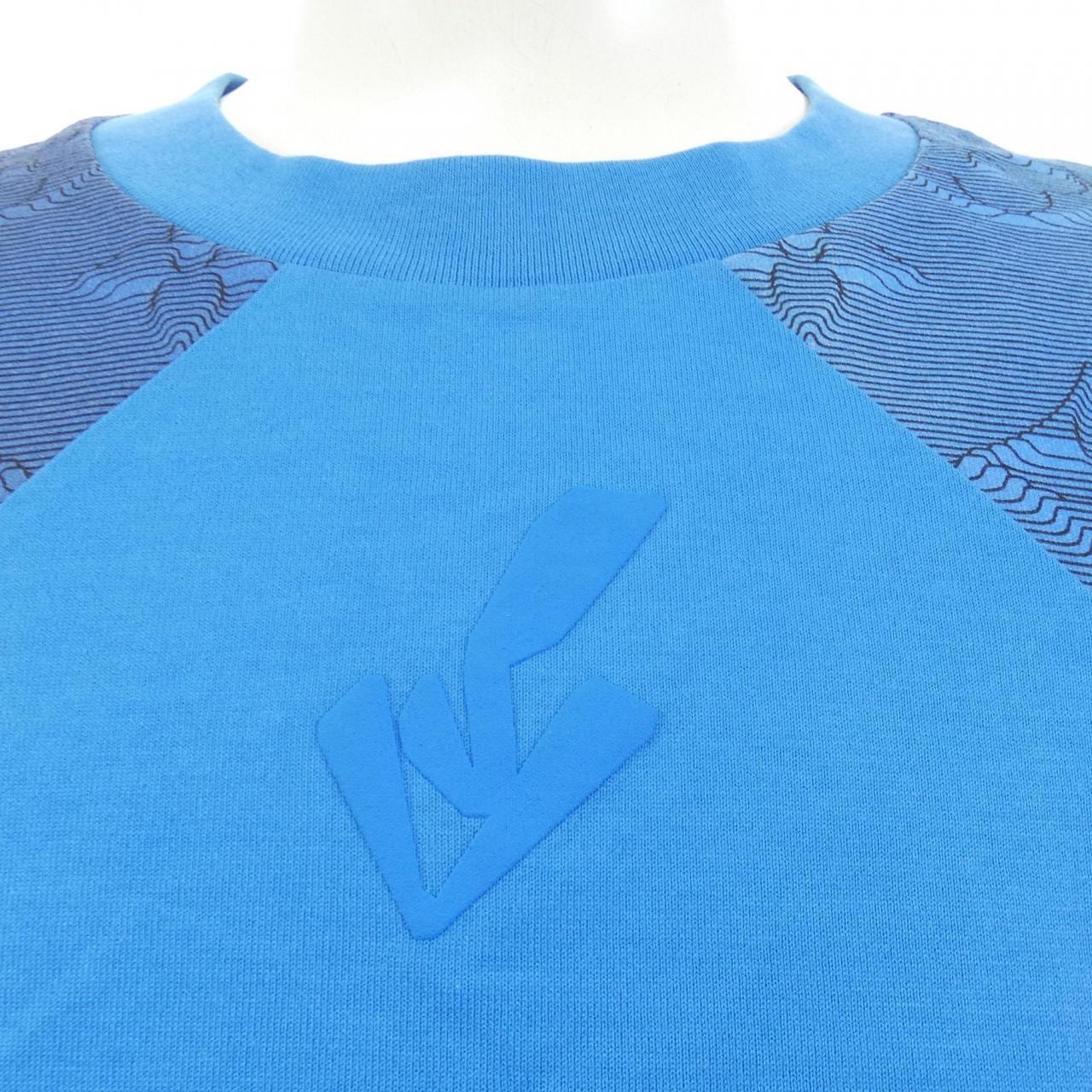 ルイヴィトン LOUIS VUITTON LOUIS VUITTON 2054インタルシアプリンテッドTシャツ HMY14WNPG Tシャツ