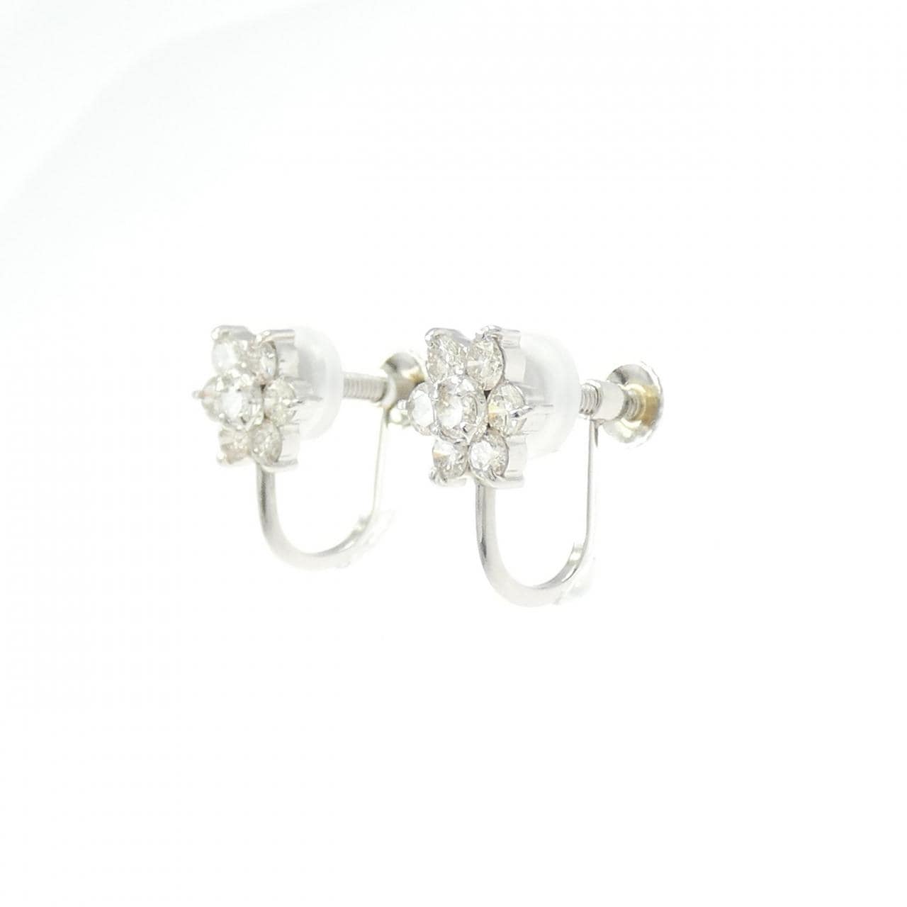 PT900 ダイヤモンド イヤリング 0.50CT
