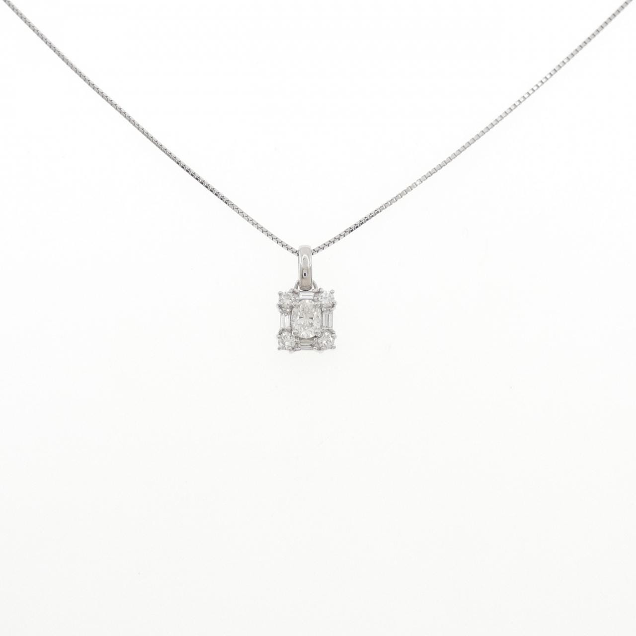 PT900/PT850 ダイヤモンド ネックレス 0.511CT