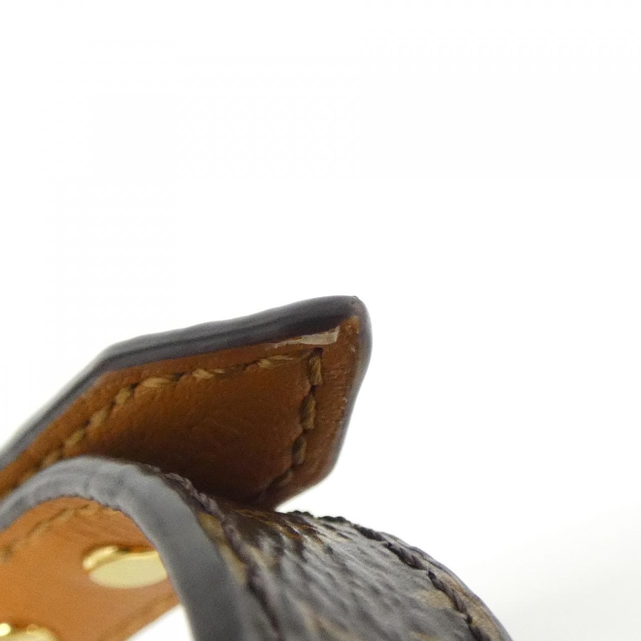 LOUIS VUITTON Monogram Bracelet Essential V 17cm M6042F Bracelet