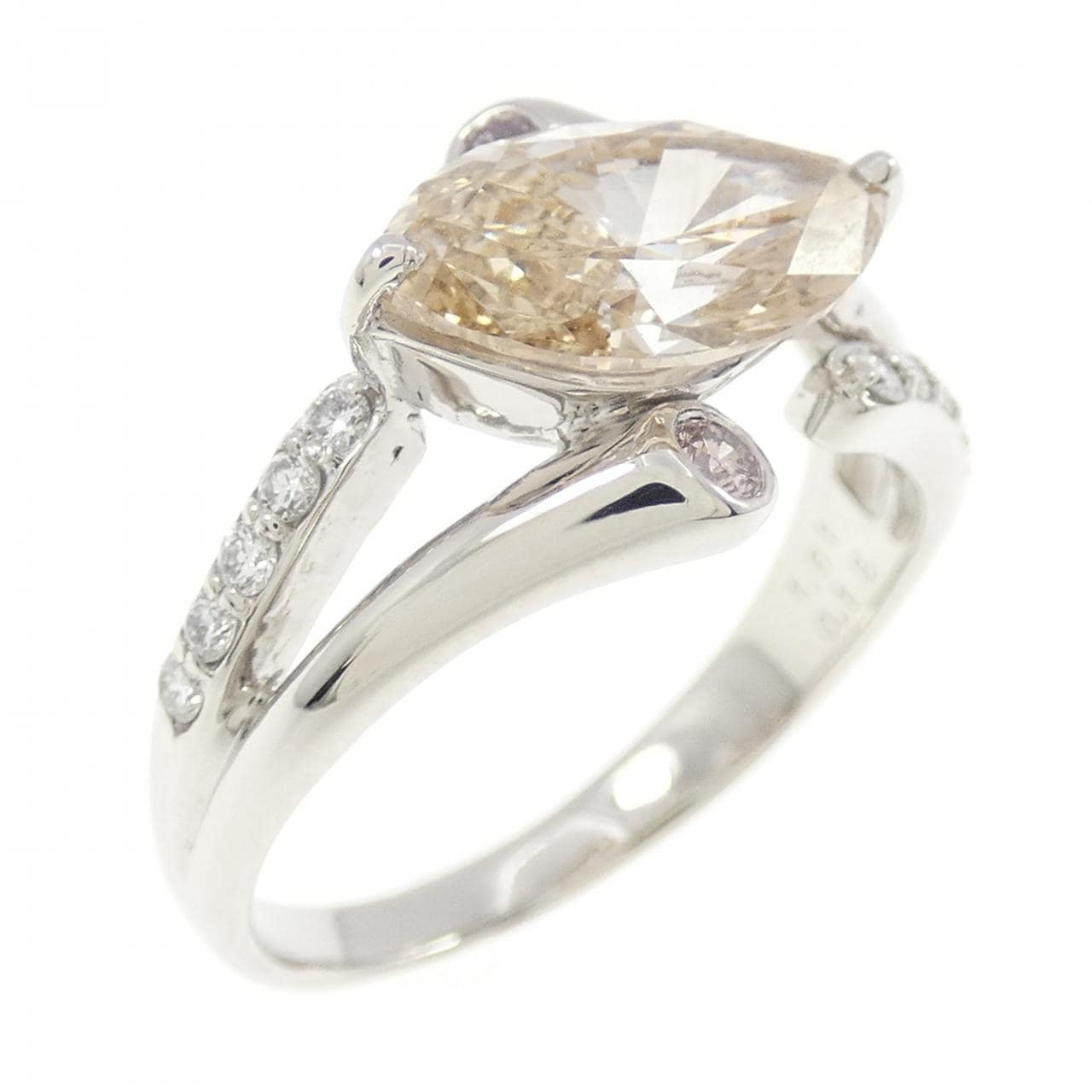 PT900 ダイヤモンド リング 1.61CT