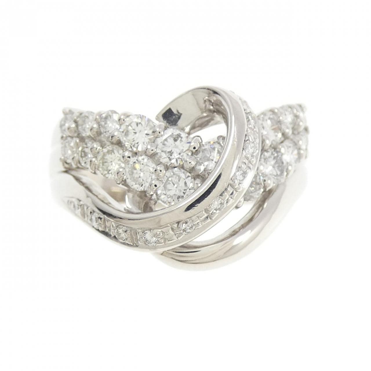 PT900 ダイヤモンド リング 1.01CT