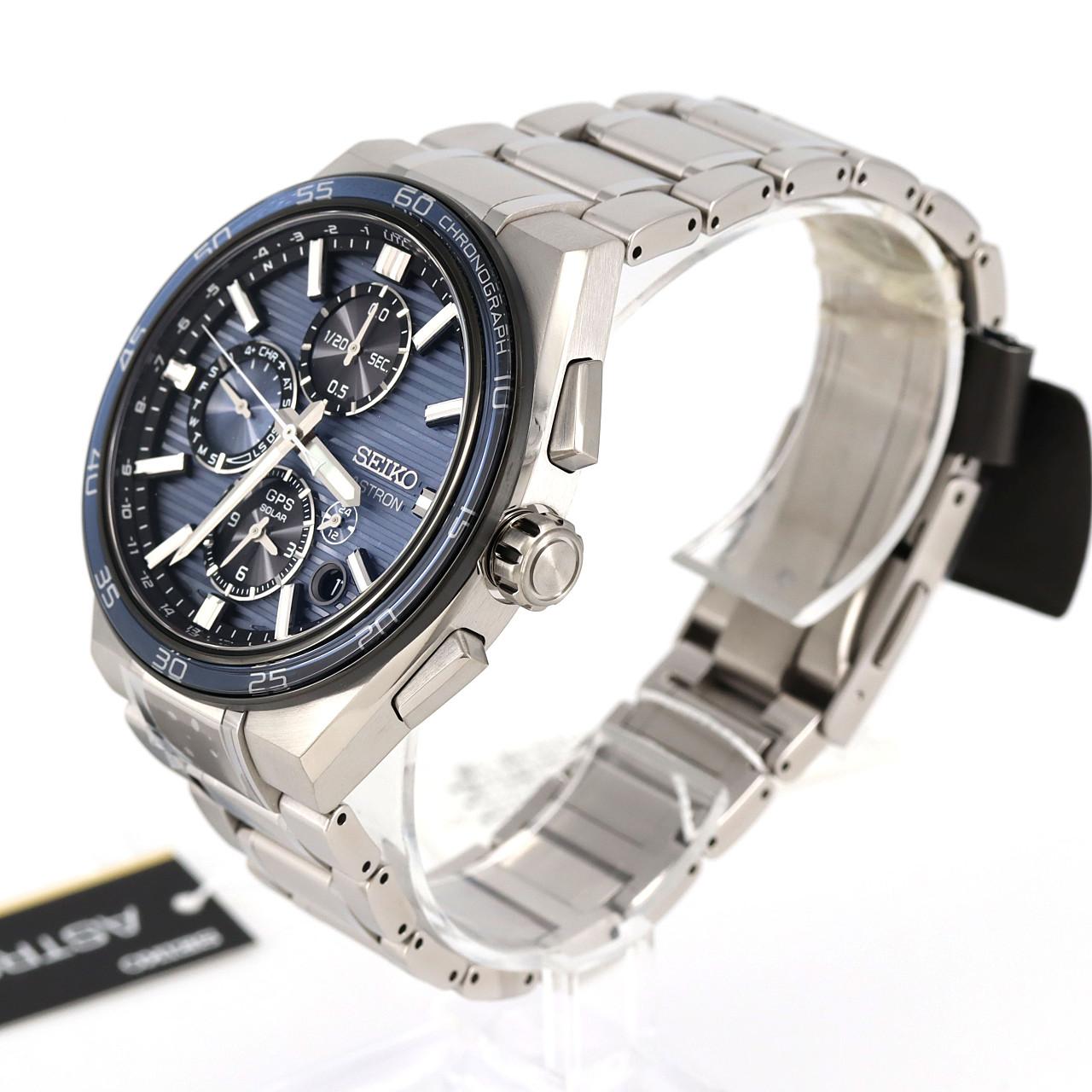 【新品】セイコー アストロン GPS 電波時計 5X83-0AP0-1/SBXC175 TI ソーラークォーツ