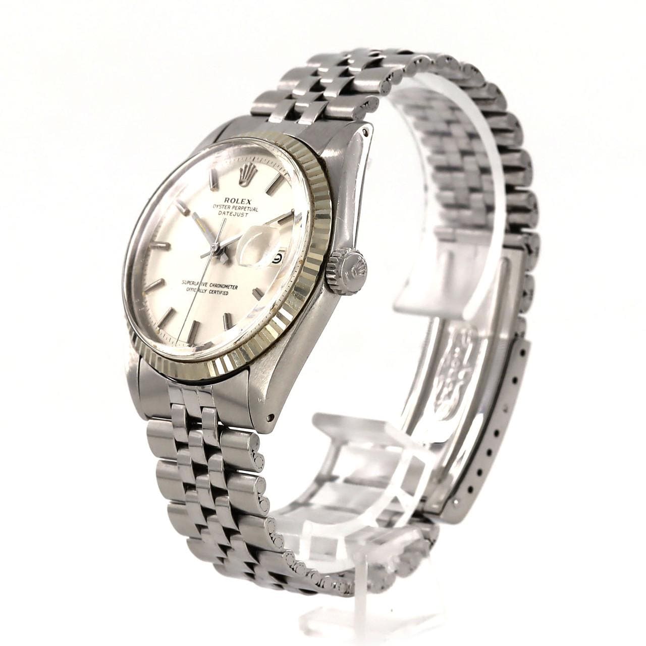 【ノーメンテナンス特価】ロレックス デイトジャスト 1601 SSxWG 自動巻 2番台