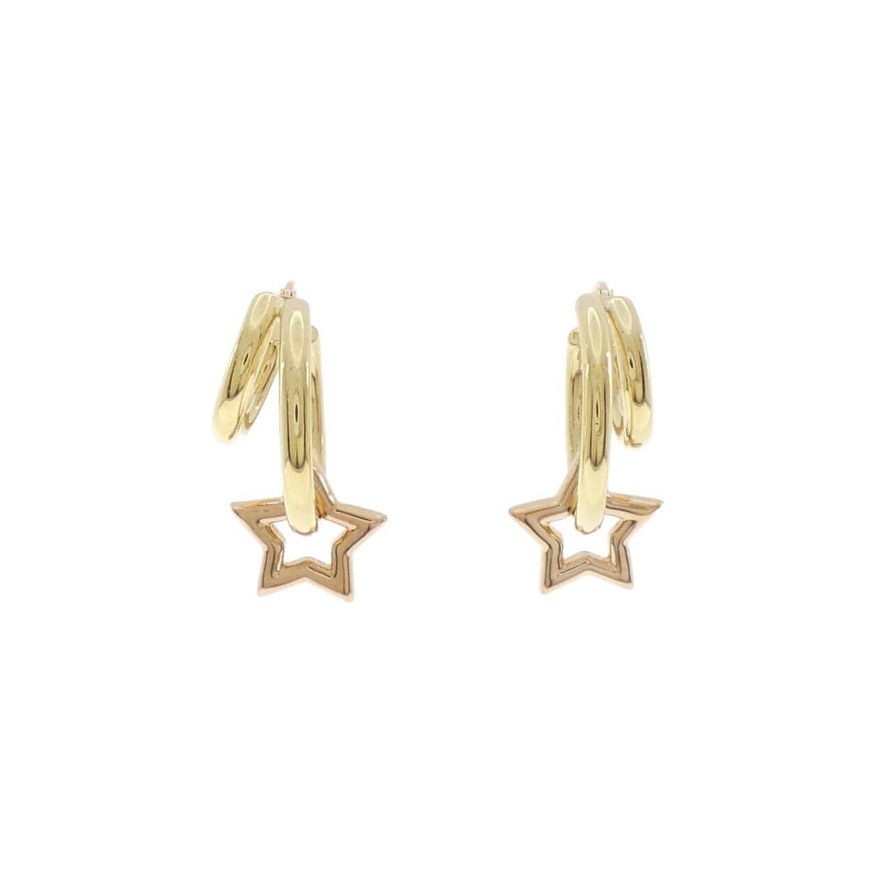 スタージュエリー K18YG/K18PG ピアス