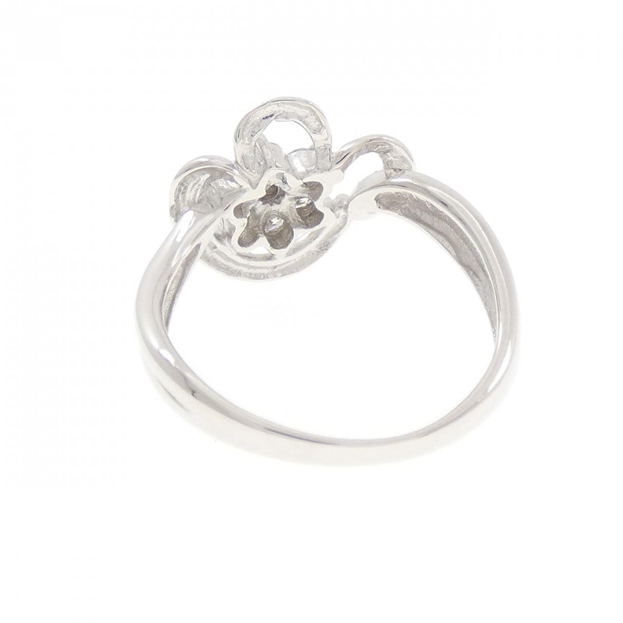 K18WG ダイヤモンド リング 0.23CT
