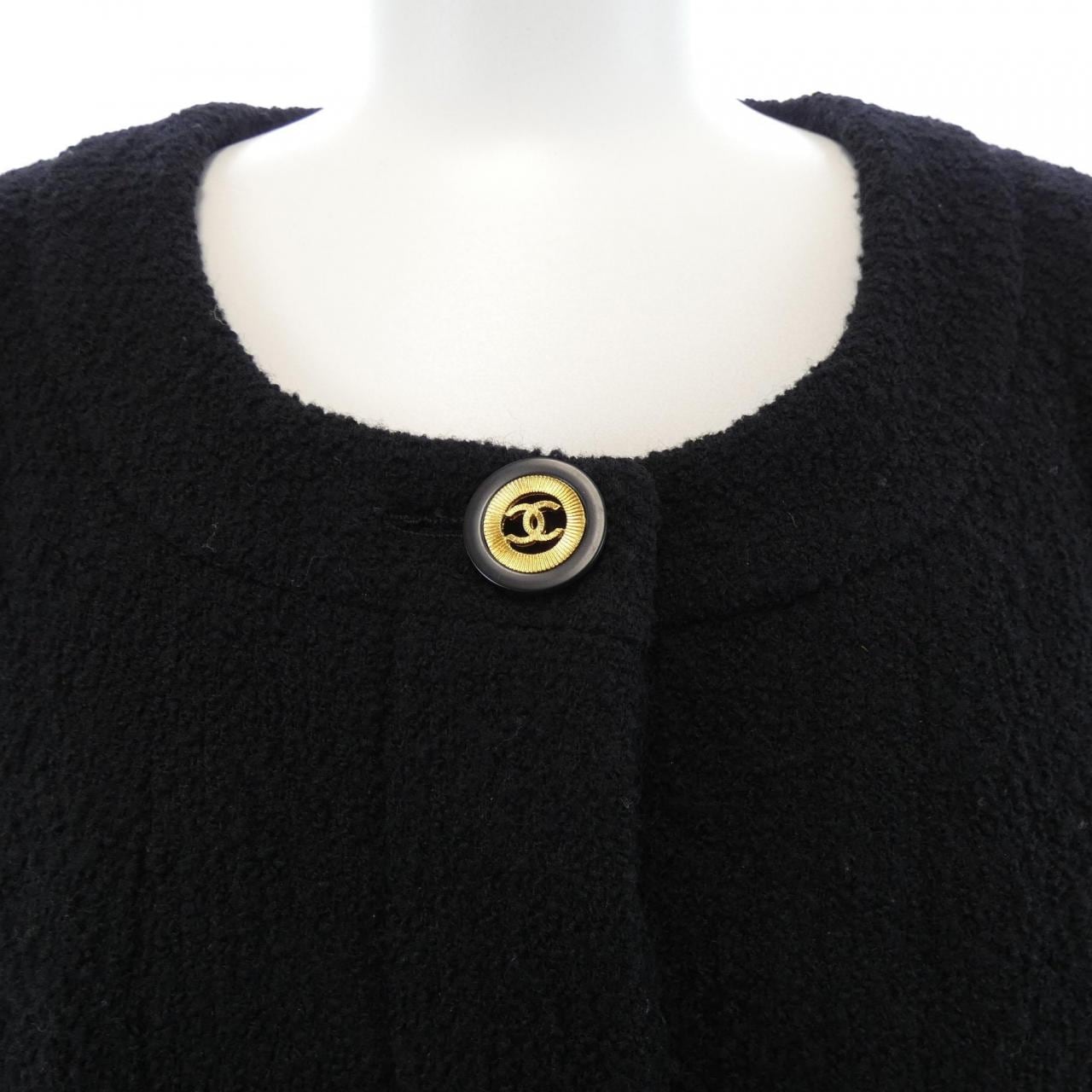 【ヴィンテージ】シャネル CHANEL 20924 ノーカラージャケット