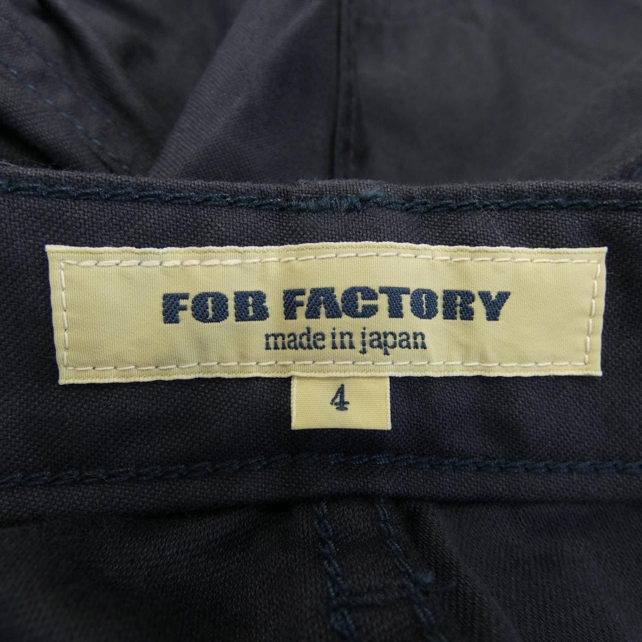エフオービーファクトリー FOB FACTORY パンツ