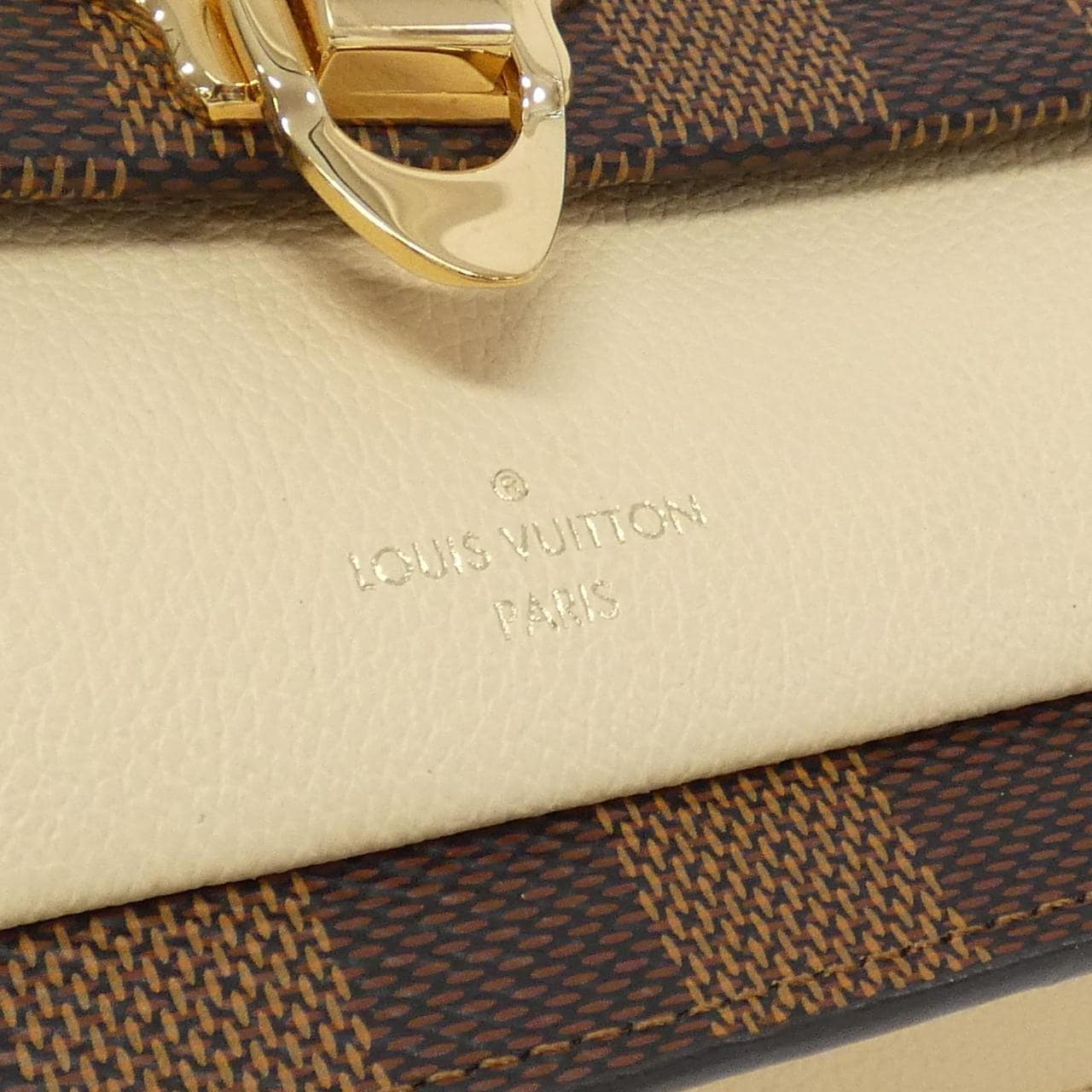 LOUIS VUITTON Damier Portefeuil Vavin 链条 N60237 链条钱包