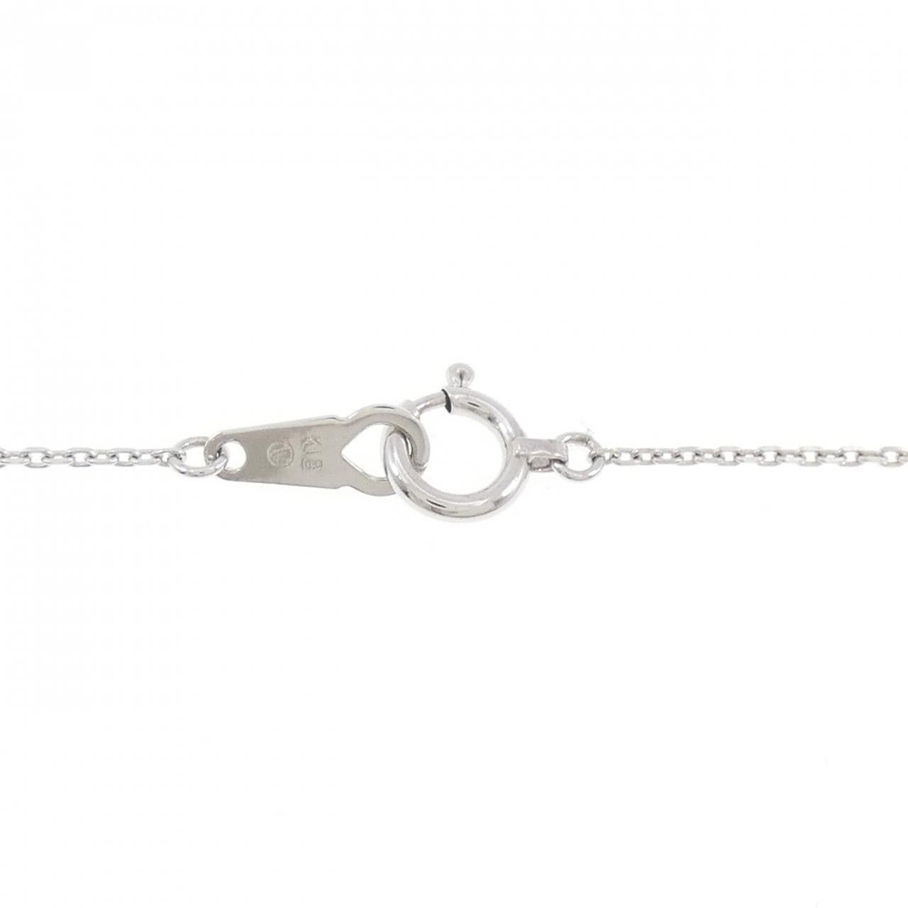 K18WG クロス ネックレス