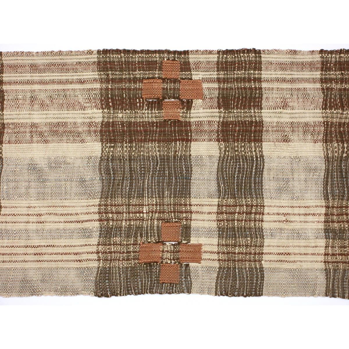 名古屋帯　【渡文】紬織