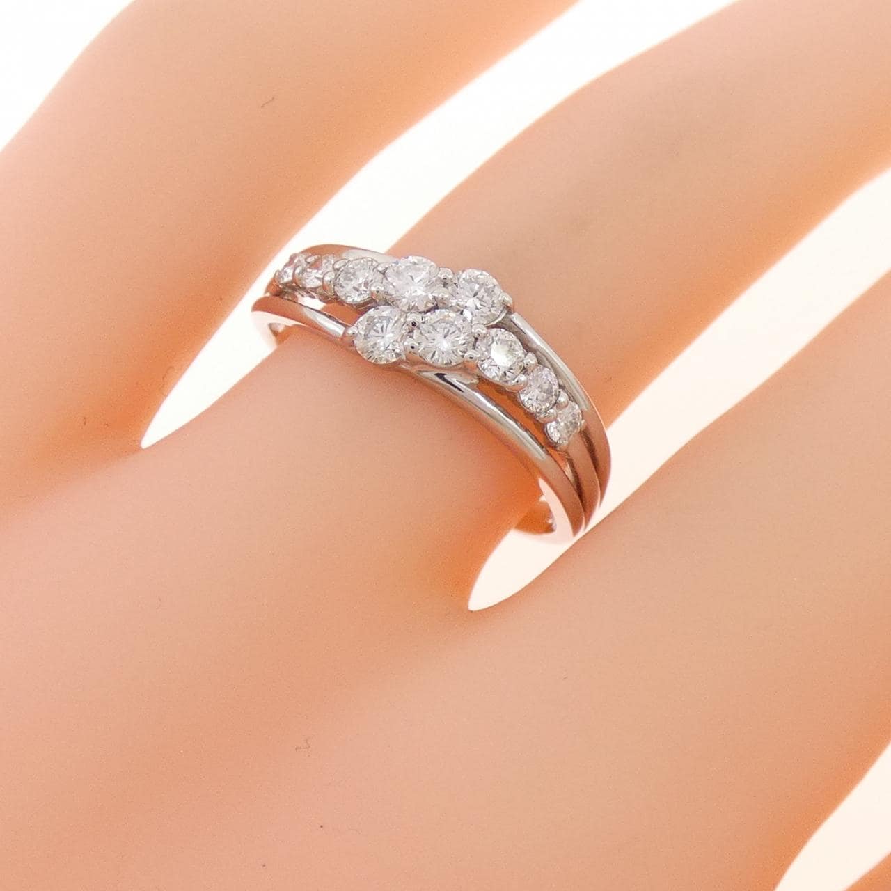 PT900 ダイヤモンド リング 0.50CT