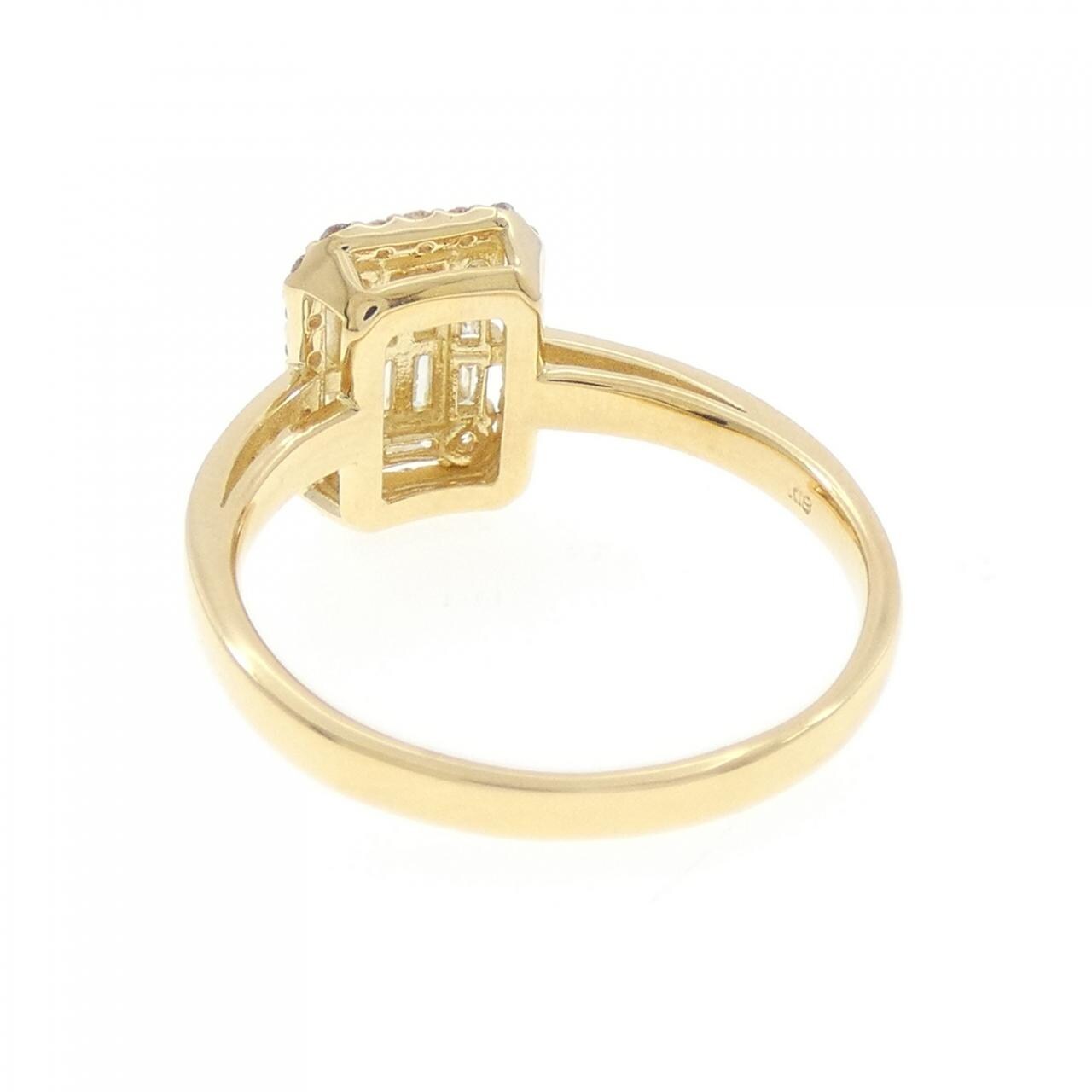[新品] K18YG鑽石0.50CT