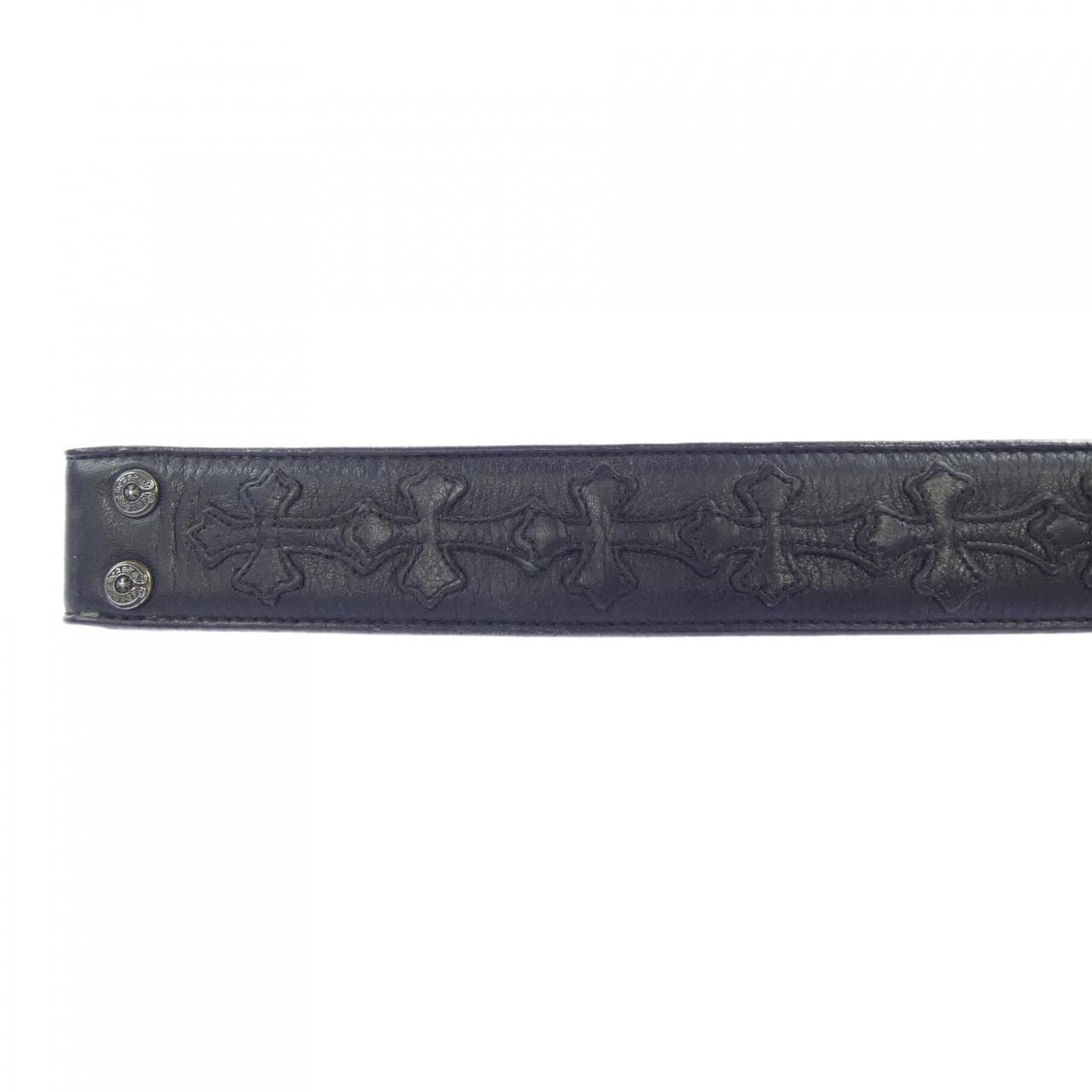 クロムハーツ CHROME HEARTS 1.5 STRAP CEMETERY CROSS 2241 304 8025 BELT
