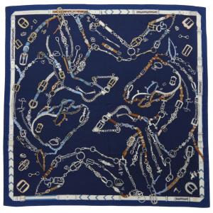 エルメス HERMES LES CHEVAUX DECHAINES H244096S カレジェアン140 ショール