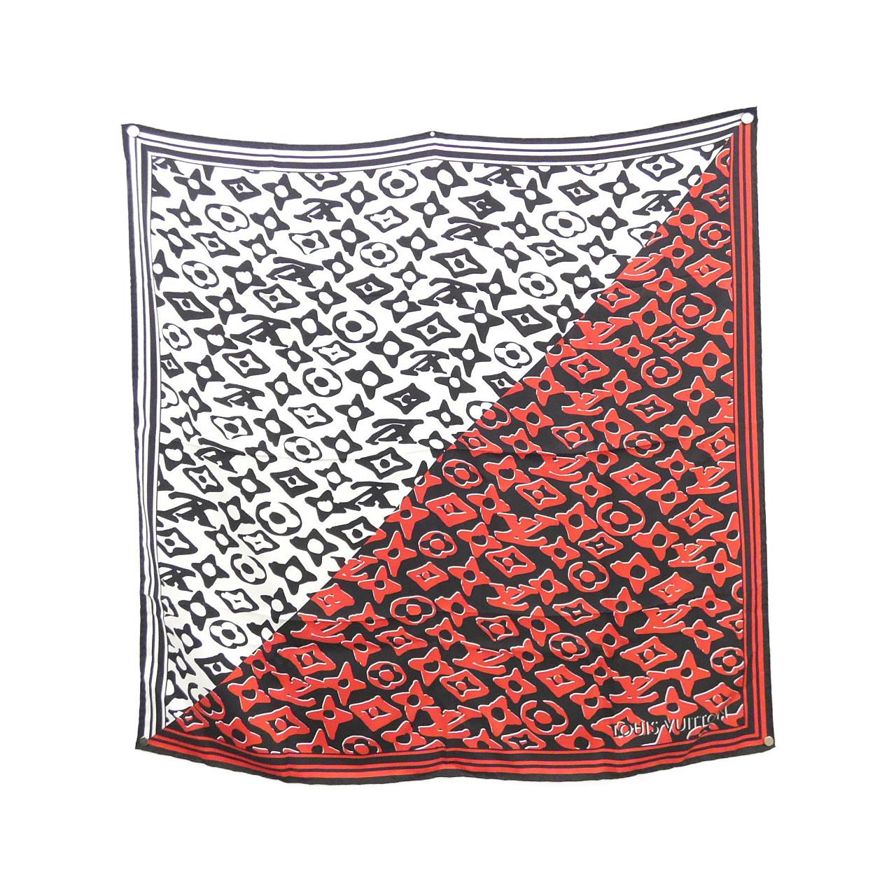 ルイヴィトン (LV X UF) カレ モノグラム M76554 スカーフ