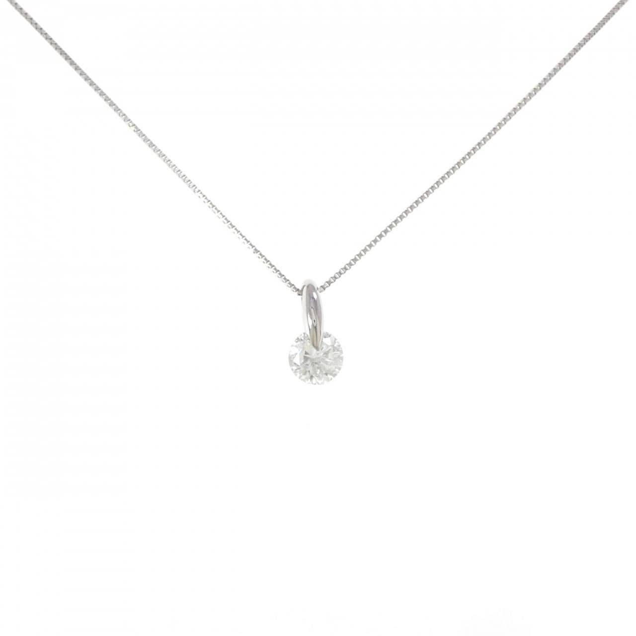 PT900/PT850 ダイヤモンド ネックレス 0.418CT