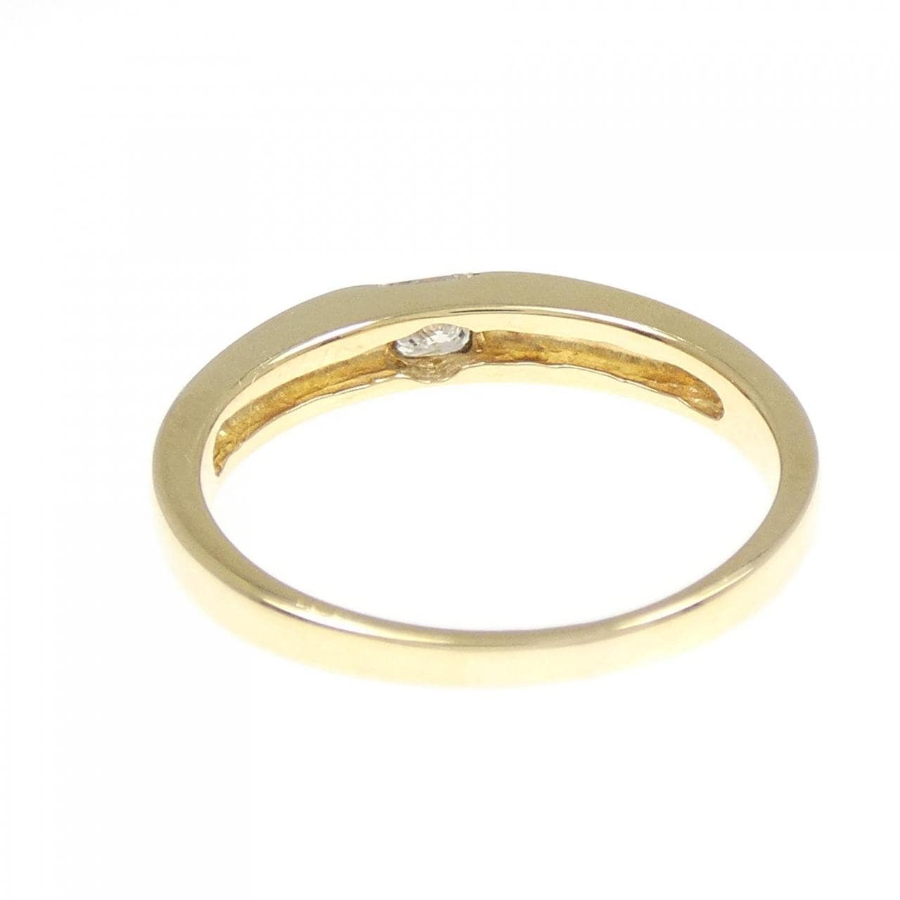 K18YG ダイヤモンド リング 0.19CT