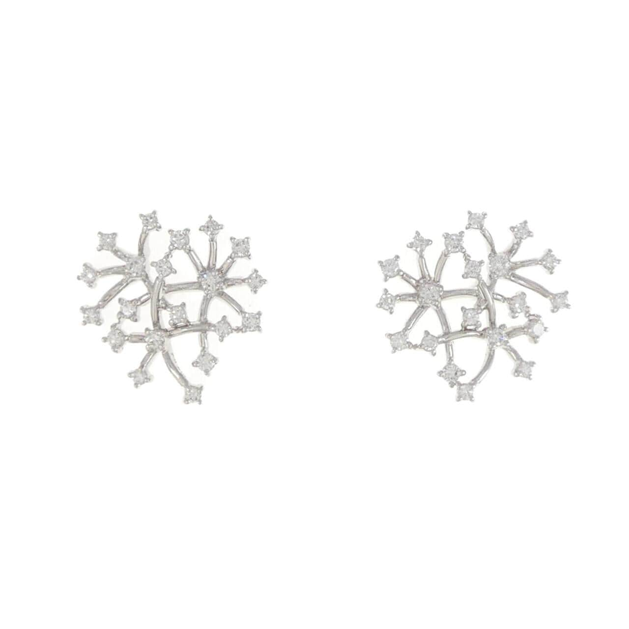 Tasaki Diamond Earrings 0.62CT