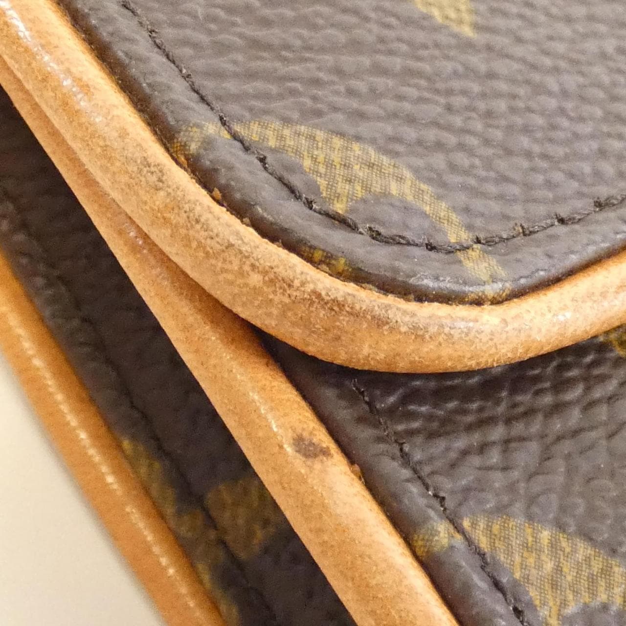 LOUIS VUITTON Monogram Pochette Twin GM M51852 單肩包
