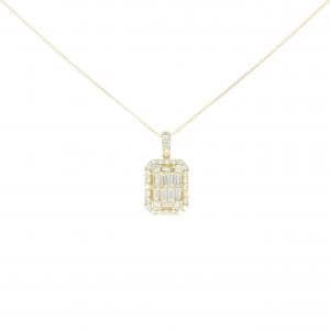 【新品】K18YG ダイヤモンド ネックレス 0.50CT