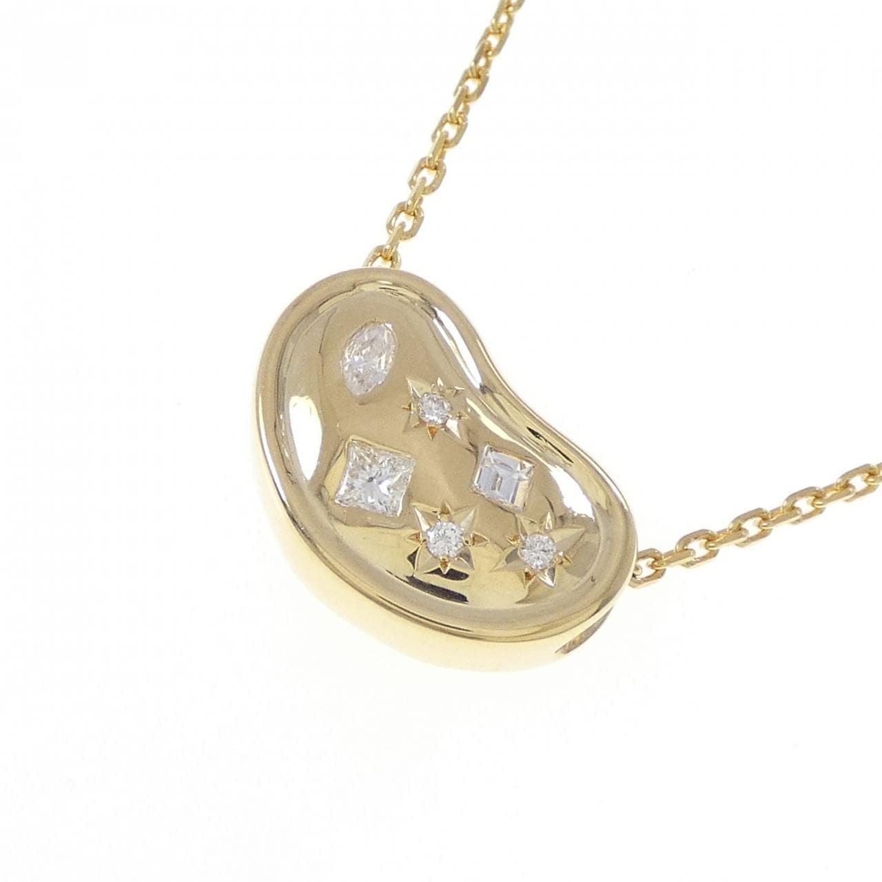 K18YG ダイヤモンド ネックレス 0.25CT