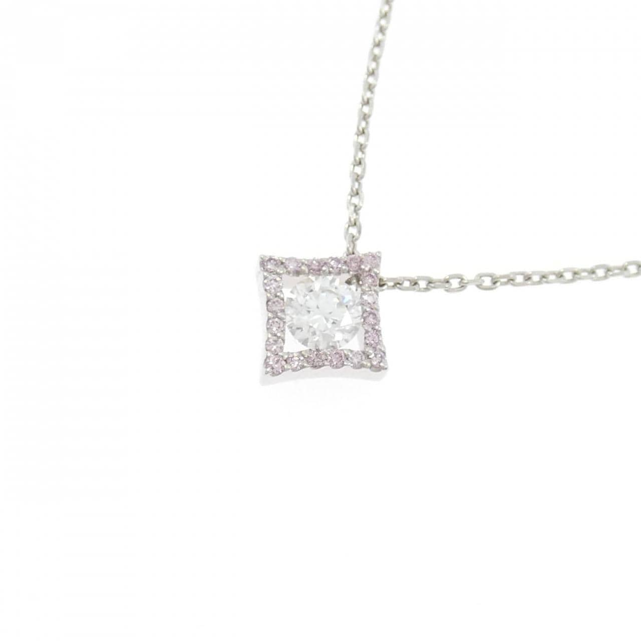 PT900/PT850 ダイヤモンド ネックレス 0.304CT