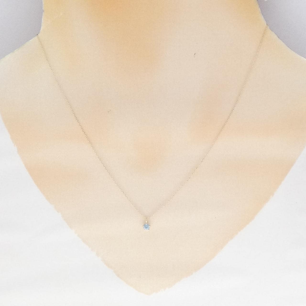 K10YG スター ブルートパーズ ネックレス