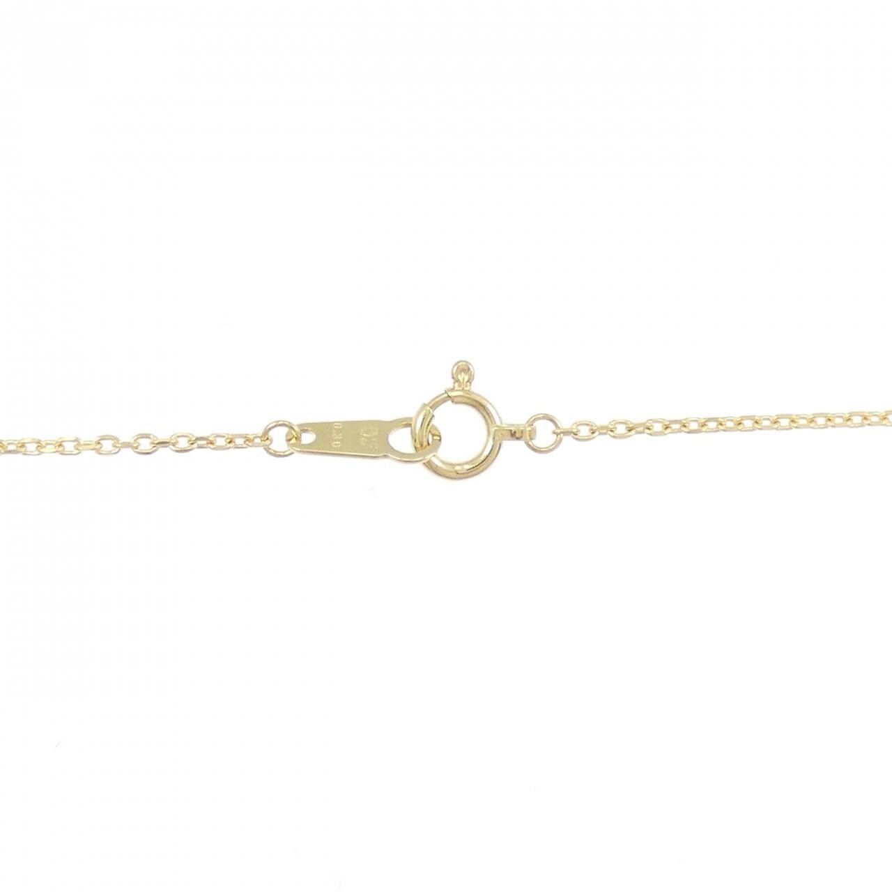 K18YG ダイヤモンド ネックレス 0.30CT D SI2 EXT