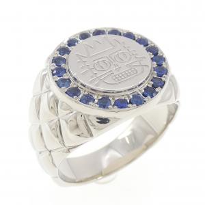 PT900 サファイヤ リング 0.65CT