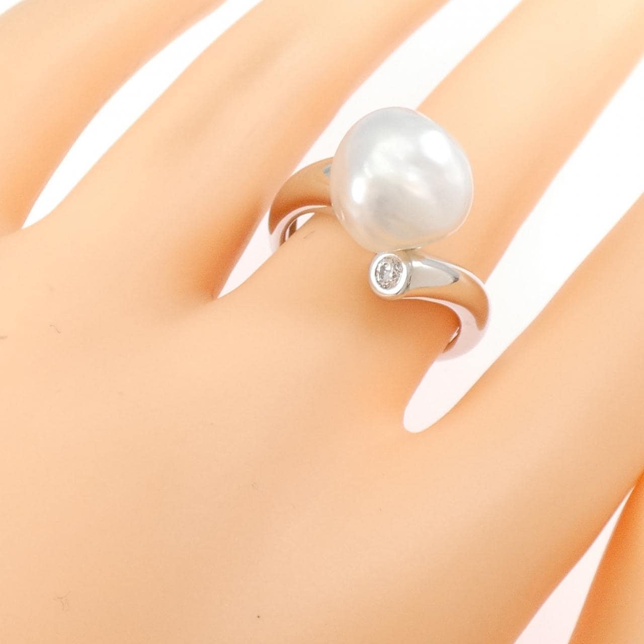 PT900 白蝶パール リング