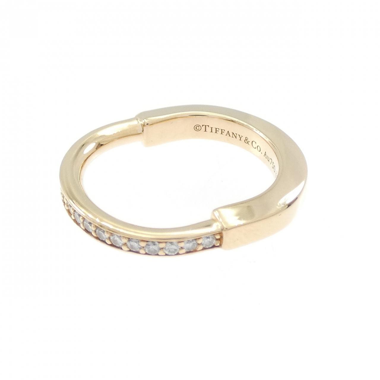 ティファニー ロック リング 0.13CT