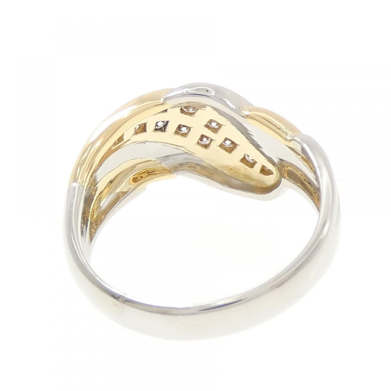 PT900/18KYG ダイヤモンド リング 0.21CT