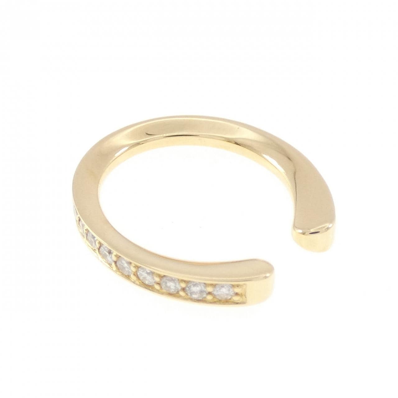 ヒロタカ ゴサマー イヤーカフ 0.24CT 片耳