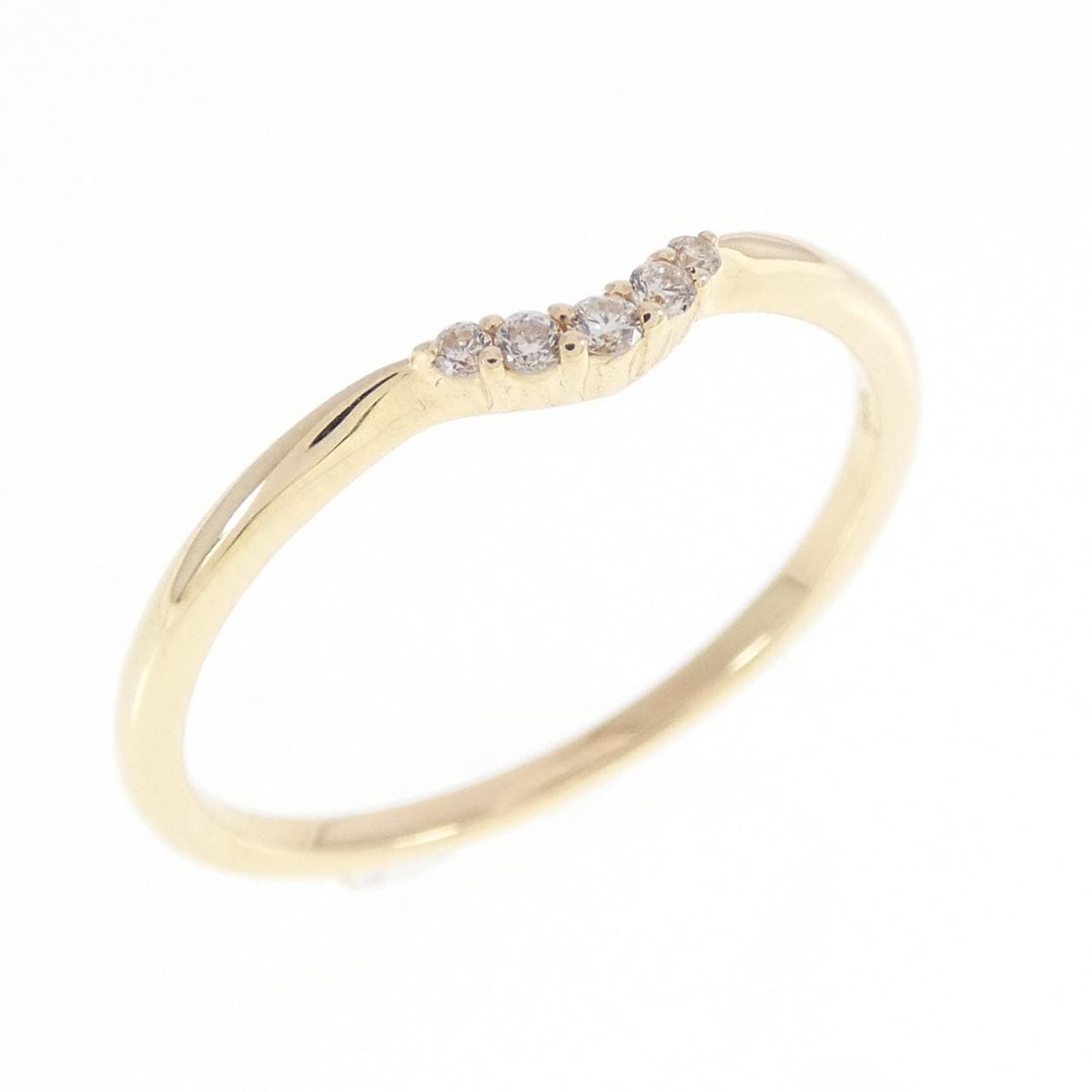 アガット ダイヤモンド リング 0.03CT