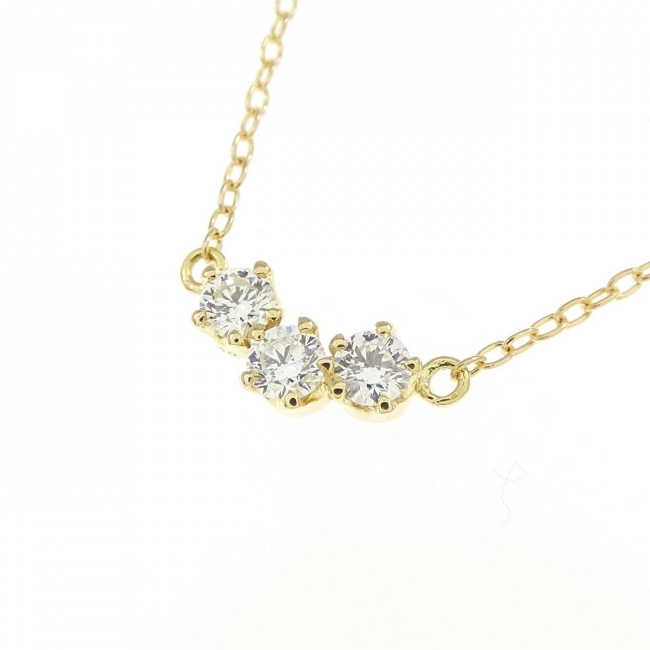 アーカー トレスダイヤ ネックレス 0.10CT