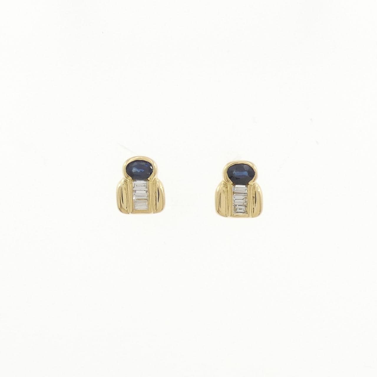 K18YG サファイヤ ピアス 0.56CT