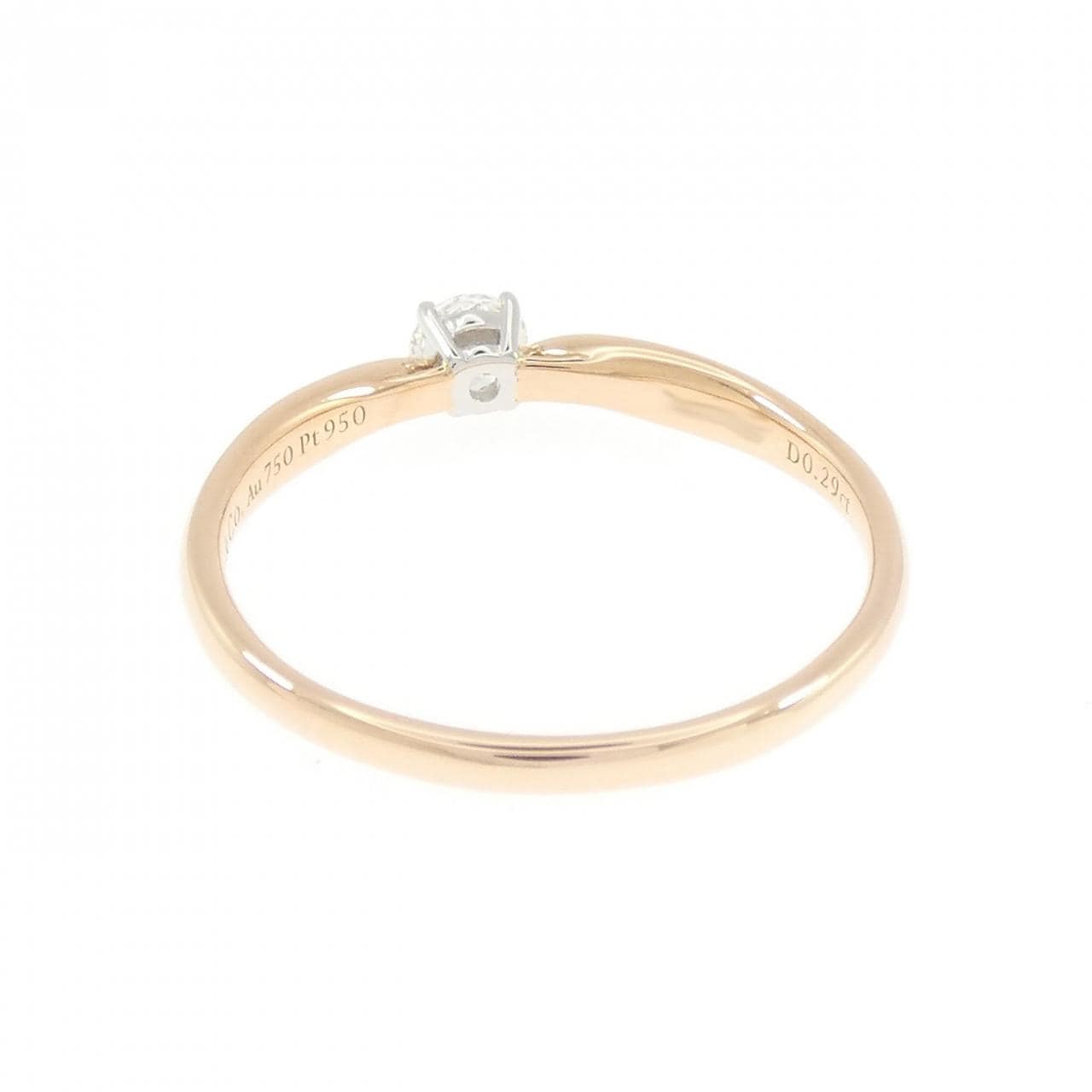 ティファニー ハーモニー リング 0.29CT F VVS1 3EXT