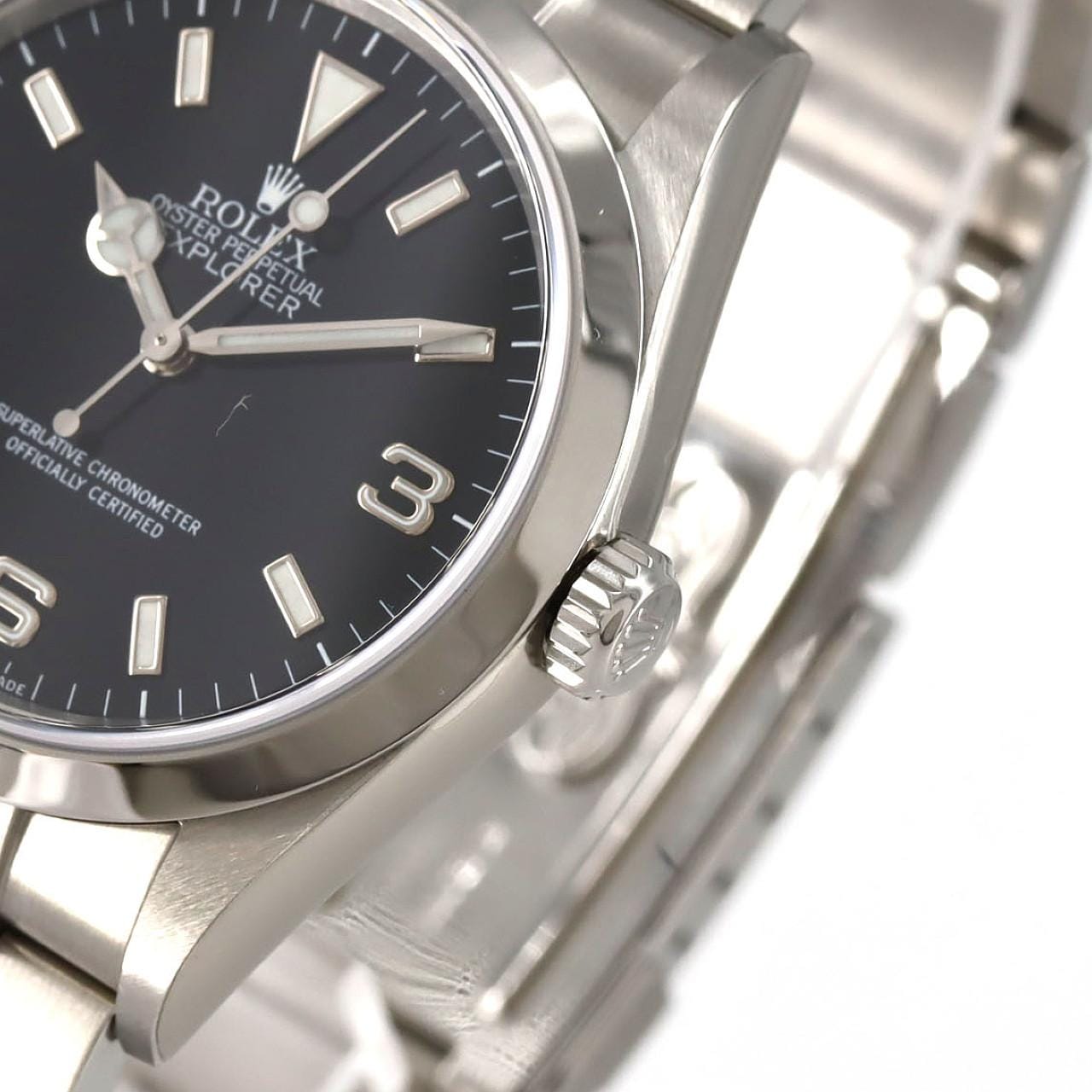 ロレックス エクスプローラーI 114270 SS 自動巻 P番