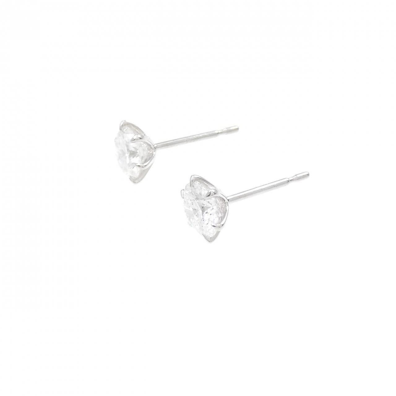 PT Diamond Earrings 0.577CT 0.585CT FG SI2 VG-GOOD