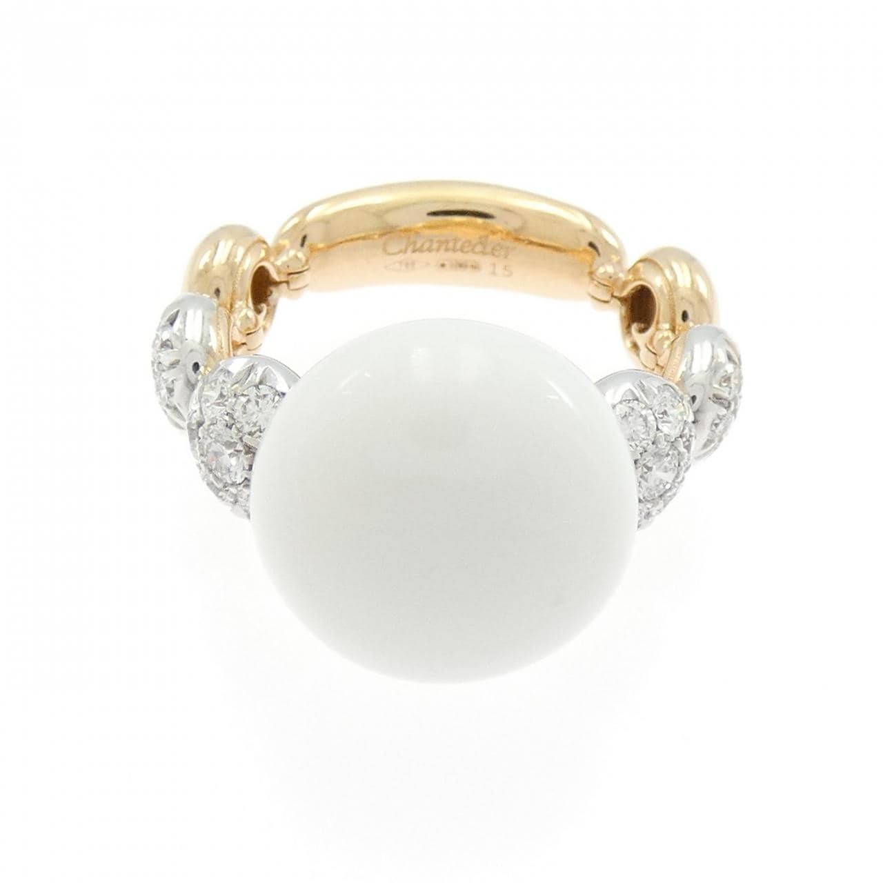 シャンテクレール カルセドニー リング