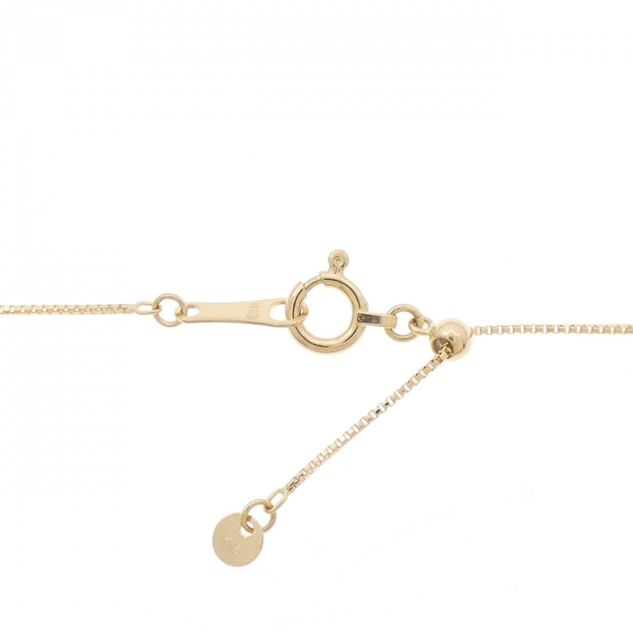 K18YG ダイヤモンド ネックレス 0.23CT