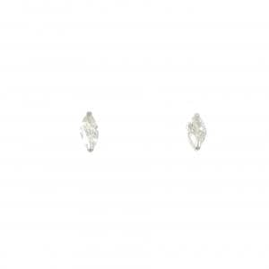 【新品】PT900 ダイヤモンド ピアス 0.22CT