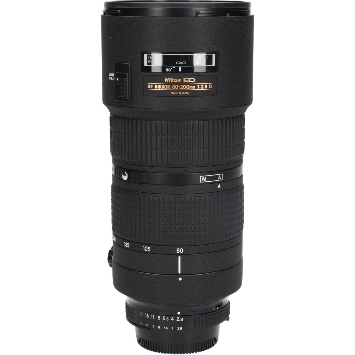 ＡＦ８０－２００ｍｍ　Ｆ２．８Ｄ　ＥＤ　ＮＥＷ
