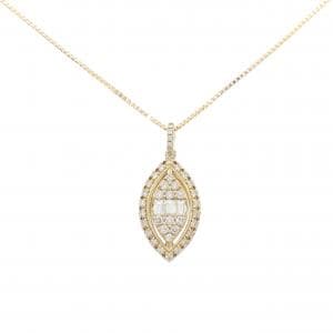 K18YG ダイヤモンド ネックレス 0.50CT